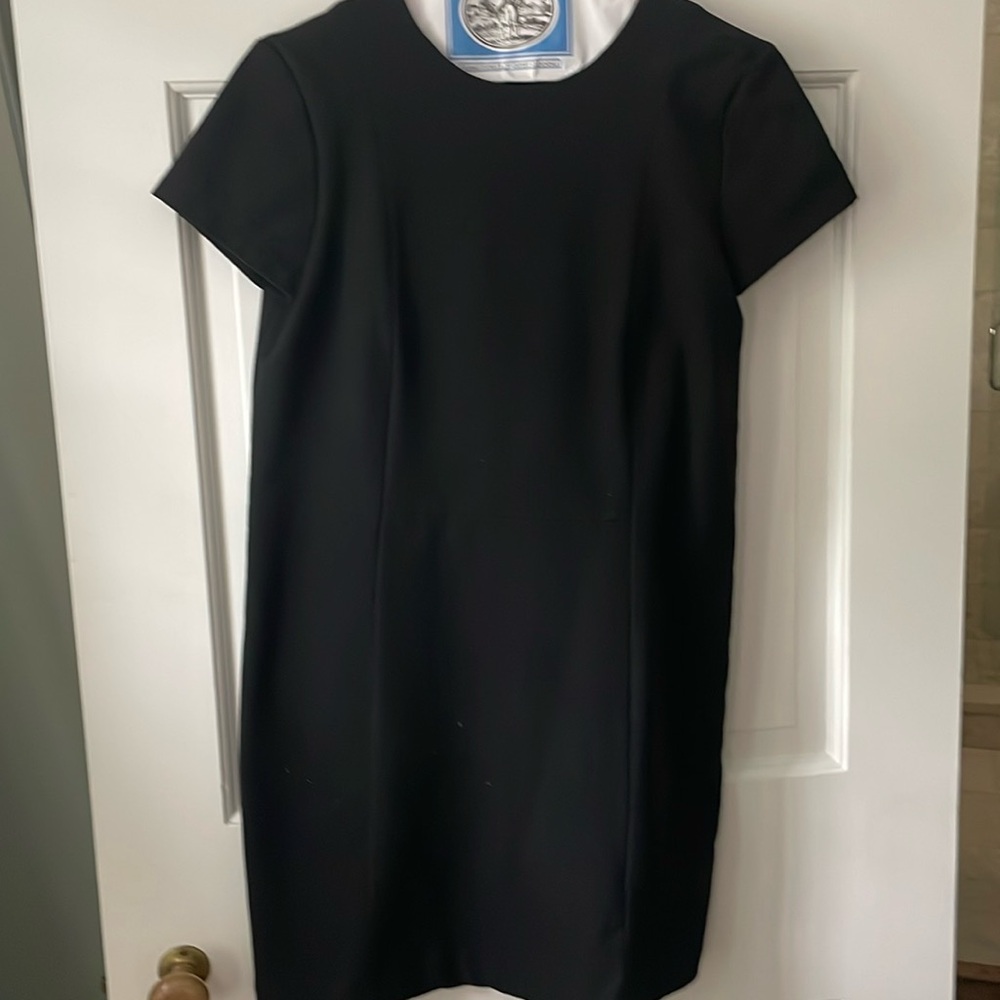 Black Zara shift dress